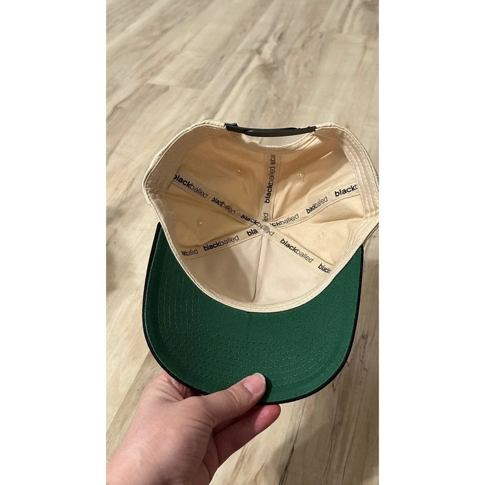 Blackballed Golf Amen Corner Snapback‎ Hat 5 Panel Patch Cap
